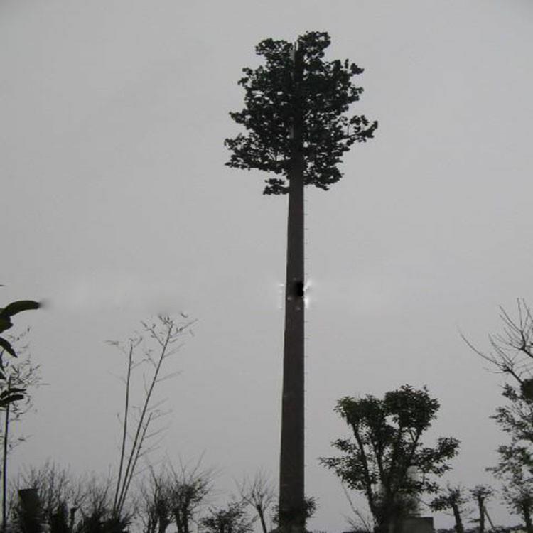 钢结构镀锌圆管圆杆独杆单管q235q345树枝树皮树形状塔仿生树塔