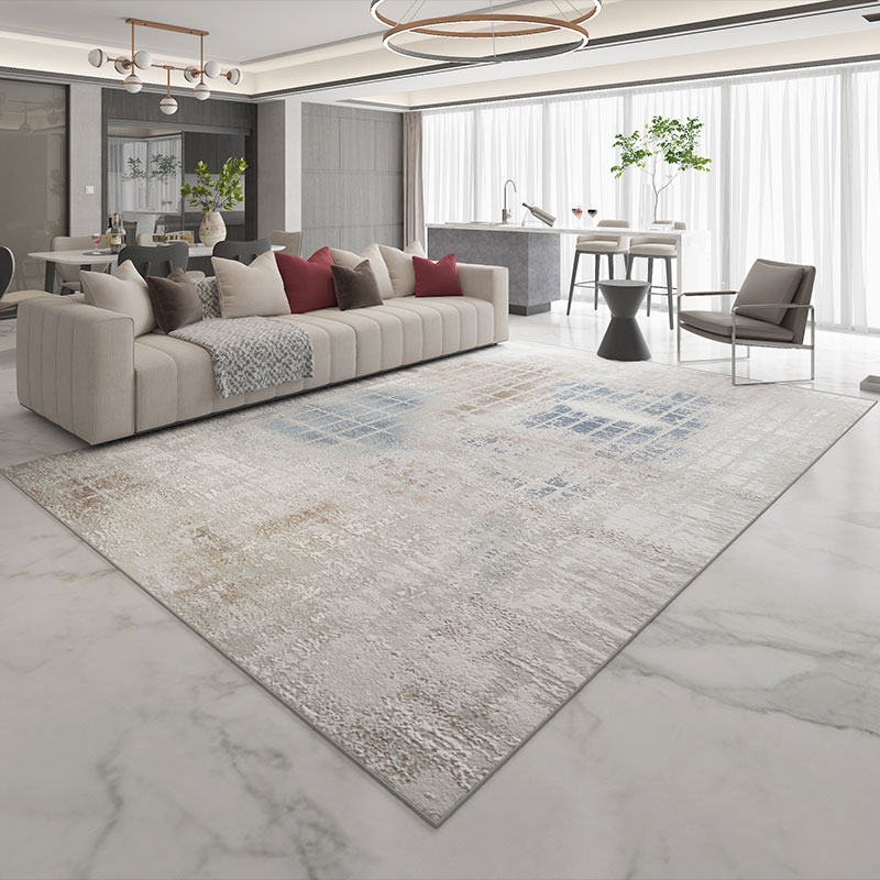 地毯客厅北欧茶几毯现代简约卧室房间满铺K床边垫轻奢家用防滑光