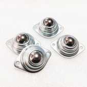 可粘贴万向轮茶几万向球家居滚轮桌子尼龙小轮子滑轮床头柜抽屉床