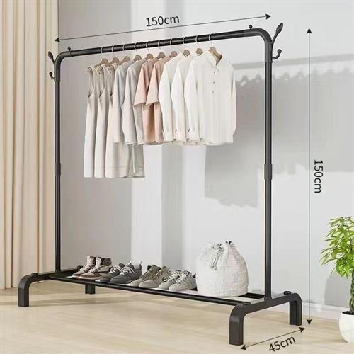 简易衣柜组装挂衣架家用房间柜子宿舍落地卧室阳台衣架落地立式