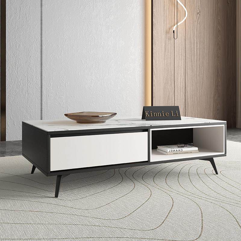 意式极简岩板茶几电视柜组合套装北欧小户型客厅家具简约现代茶几,住宅家具,茶几,淘宝优惠券,粉丝福利购,淘宝优惠卷