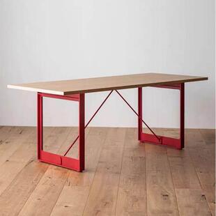 实木多层海洋板办公桌子设计师书桌会议大板桌长条桌电脑架工作台