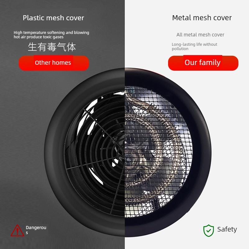 wzbj工业暖风机5/9/15/30KW商用大功率取暖器烘干工厂车间热风机