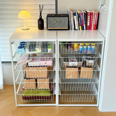 置物架多层收纳架家用落地多层货架卫生间储物架零食整理架橱柜