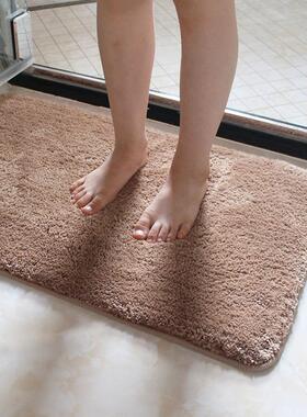 DADA大达柔软超细纤维平绒地垫吸水防滑卫浴脚垫不脱毛可机洗定制