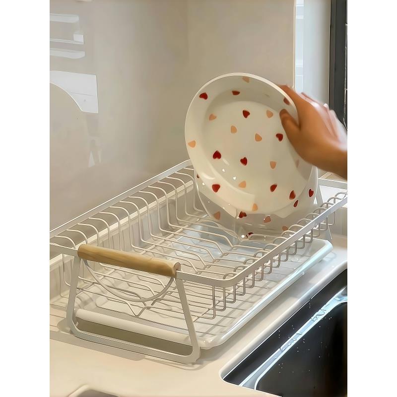 厨房碗碟置物架碗盘筷子水杯收纳架托沥水架收纳筐家用陈列展示架