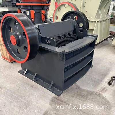 小型鄂式破碎机矿山石料建筑垃圾粉碎机质量电机适用多种工况