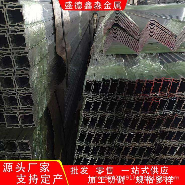 电机壳椭圆铝管 散热器多边内圆铝材 散热器铝方管壳体 铝型材