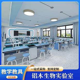 铝木生物实验室初中生物实验桌中小学理化生实验室桌