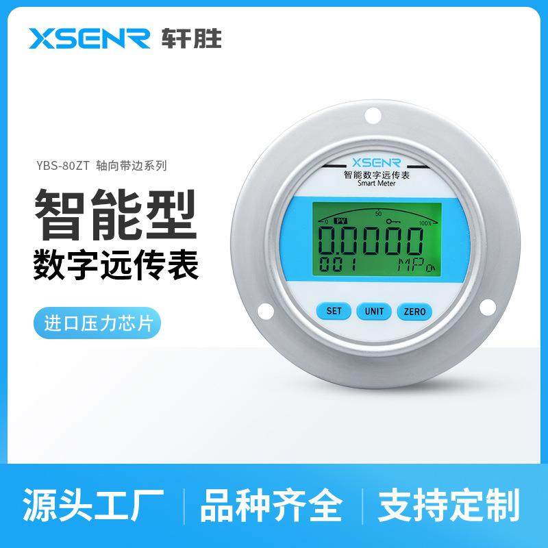 YBS80ZT轴向带边面板式安装4-20mA/RS485精密数字数显远传压力表,工业油品/胶粘/化学/实验室用品,其他实验室设备,淘宝优惠券,粉丝福利购,淘宝优惠卷