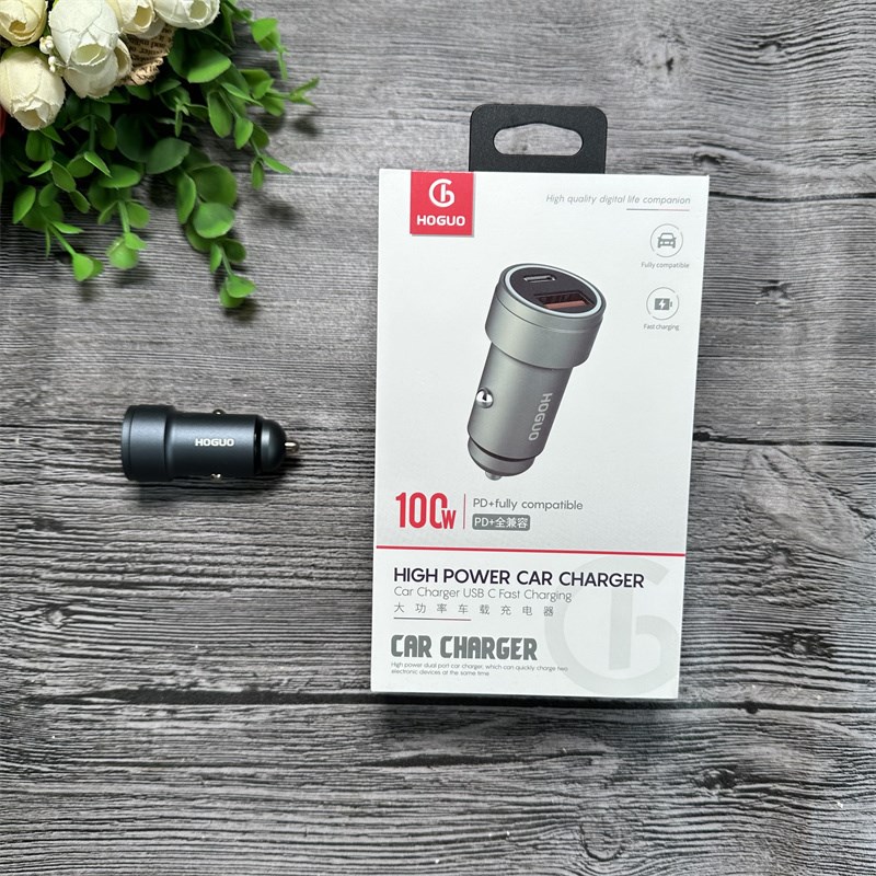 红果 GA13s 车充 10u0W全兼容 PD20W+100W双口车充