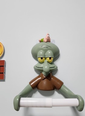 章鱼哥桌面摆g件客厅电视柜玄关摆设可爱搞怪送礼树脂家居艺术装