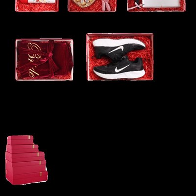 高级感礼盒空盒子大号红色礼物盒结婚伴手礼盒高级感衣服礼品盒