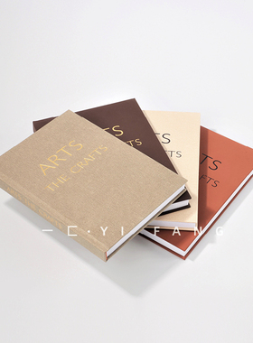 一匚 样板间现代布皮真书摆件 售楼处G新中式书架书房假书装饰摆