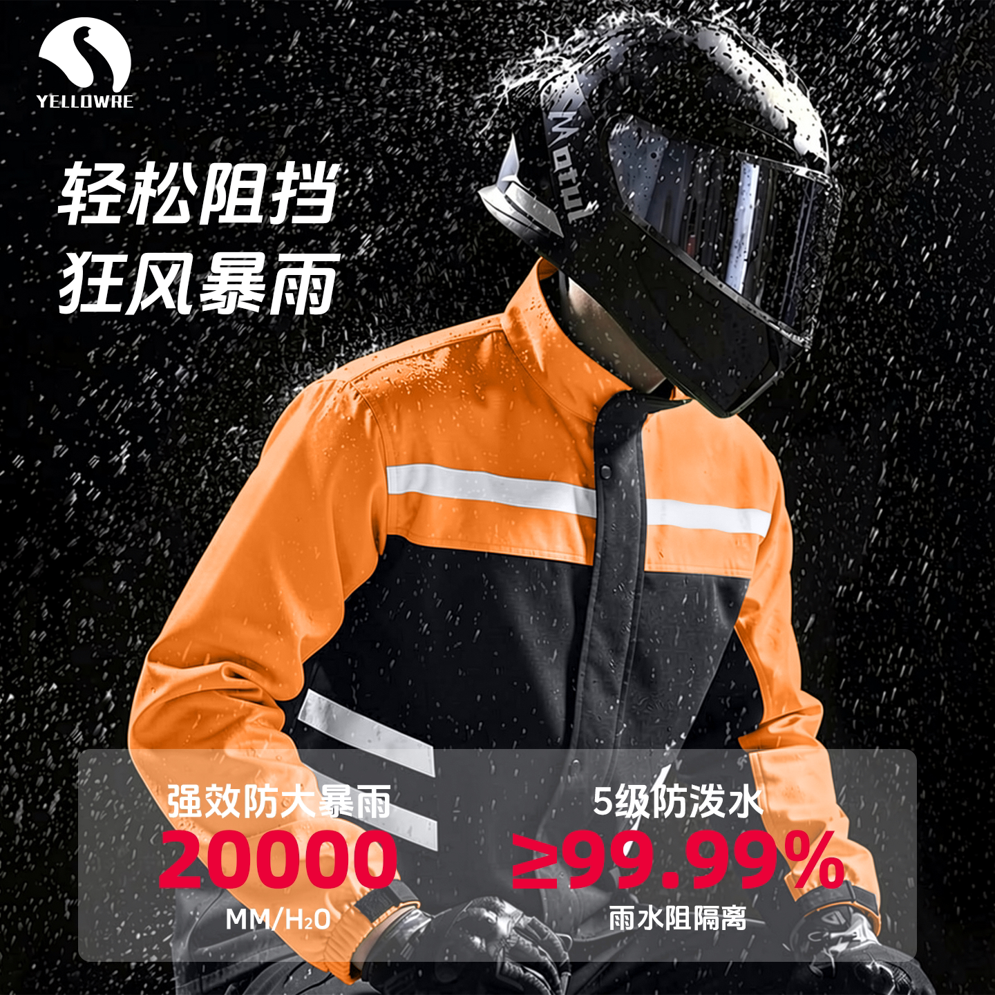 电动车雨衣成人外穿薄款摩托车全身防暴雨成人分体式外卖骑手团购