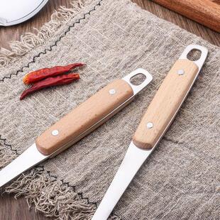 不锈钢防烫加厚木柄锅铲汤勺厨具套装厨房锅铲子炒菜专用把柄铲