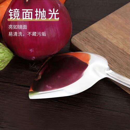不锈钢汤勺炒菜铁铲子家