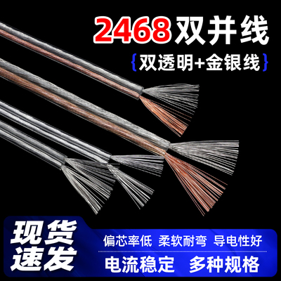美标2468双芯平行线镀锡铜透明