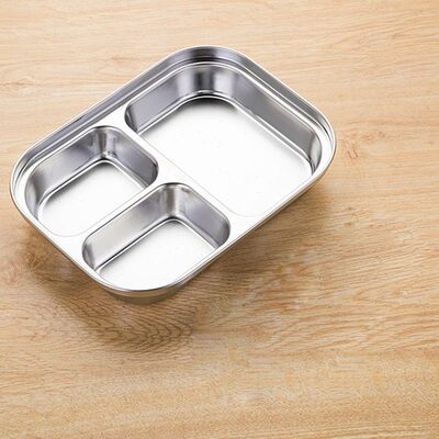 爱立创车载加热饭盒304不锈钢内胆1L3格加厚内胆配件