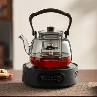 煮茶炉电陶炉家用k耐高温玻璃茶壶煮茶器功夫茶具室内电围炉套装