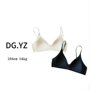 V领螺纹三角固定美背无痕聚拢文胸 3424F法式 樱子家