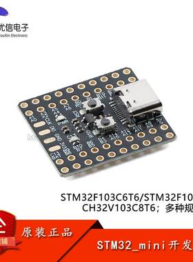 STM32F103C8T6/C6T6_mini开发板 CH340 ARM 32位MCU系统板核心板