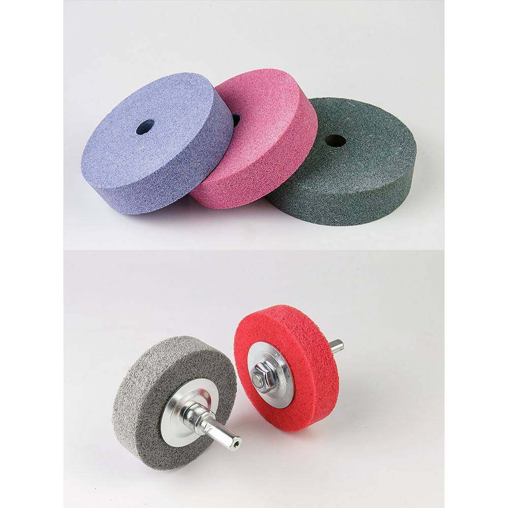 需定制3寸小砂轮家用磨刀磨钻头打磨轮白刚玉碳化硅绿色白色电钻