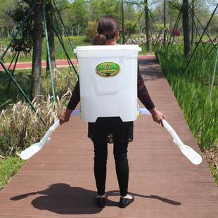 双管水稻专用手动施肥器多功能农用施肥器手掌甩肥料追肥器神器