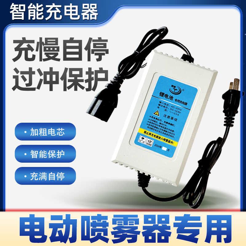 农用50AH60AH电动喷雾器12V大功率锂电池充电器智能通用型充电器