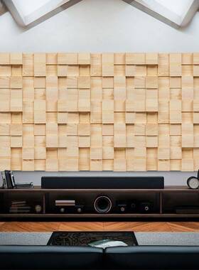 需定制声学木质扩散吸音板二次余数全频隔音录音棚墙面低频陷阱材