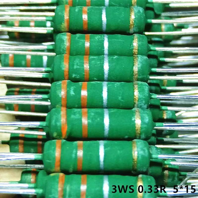 电动汽车充电器绕组电阻3w 0.1R 0.12 0.15 0.22 0.33 0.5 0.82R