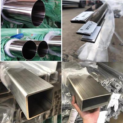 201/304/316不锈钢圆管方通扁管矩形管大厚管装饰管 激光切割加工