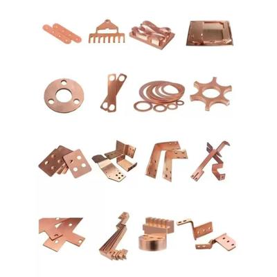 T2紫铜板激光切割 支持 加工导电片铜排铜片 CNC镀锡折弯打孔