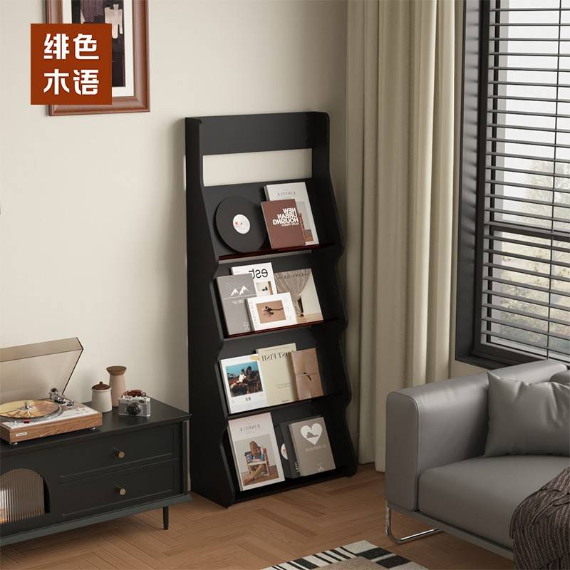 需定制书报架落地报纸架亚克力杂志架资料架展示架宣传册大容量图