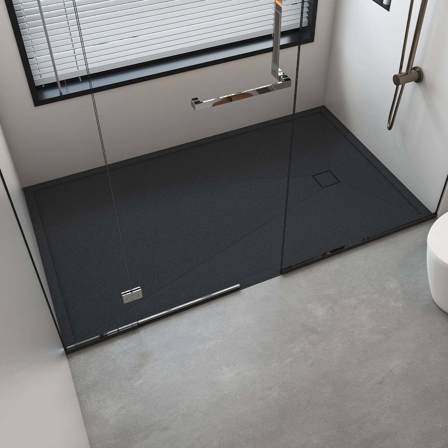 定制淋浴房一体式底座基座浴室整体卫浴底盘卫生间防滑岩板淋浴板