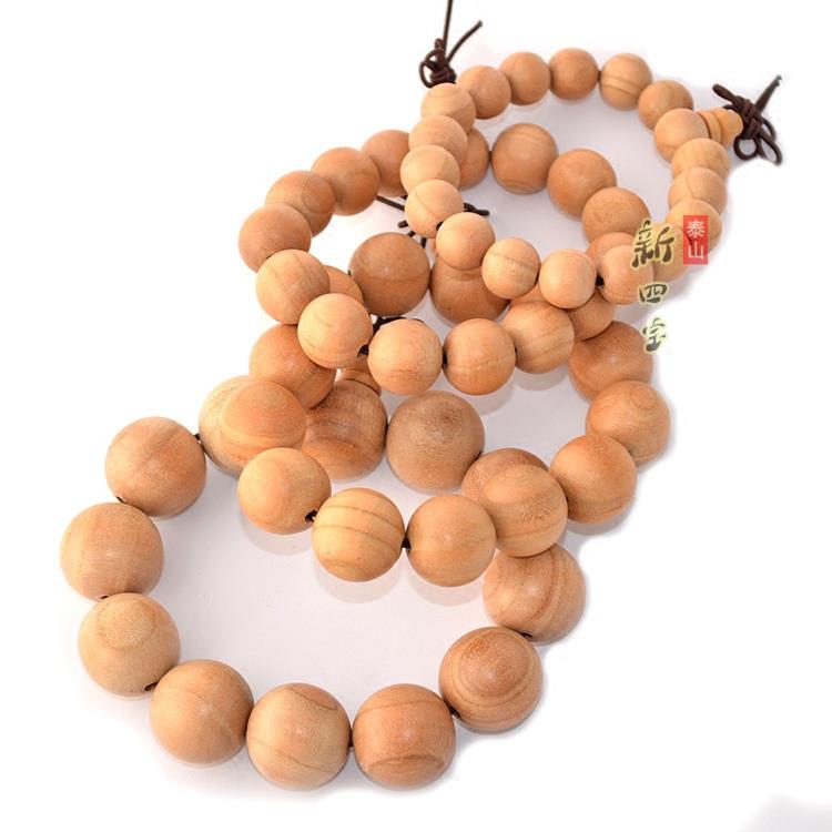正手33132宗桃木手串原饰木原圆色男女珠錬不上漆木雕随身手饰品