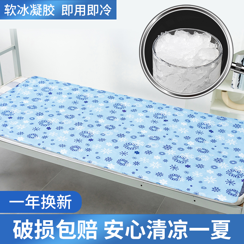 冰垫床垫水床垫子凉席坐垫单人床冰凉坐垫L大学生宿舍夏天降温神