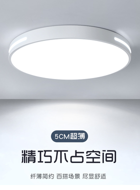 2023年新款LEDn吸顶灯客厅卧室房间阳台圆形简约现代家用大气灯具