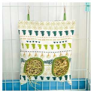 兔子干草袋超大容量防抓耐啃耳朵款可爱造型兔笼专用荷兰猪食草袋