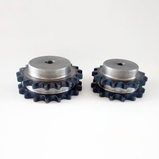 链轮齿轮加工定做定制3分4分5分6分08b10A12A单排工业小链盘轮428