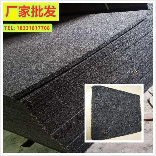 油浸沥青木丝板30mm沥青板乳化沥青纤维板麻丝板沥青模板20mm填缝