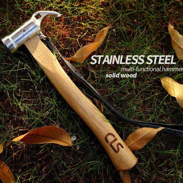 新升级户外登山野营不锈钢锤子帐篷地钉锤工具天幕拔钉器独角榔头,户外/登山/野营/旅行用品,天幕,淘宝优惠券,粉丝福利购,淘宝优惠卷