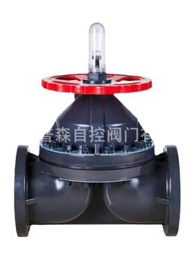 UPVC手动式法兰隔膜阀G41F-10S塑料耐酸碱法兰阀价格阀阀