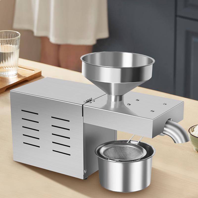 R3小型家用商用榨油机出口跨境电商直播花生芝麻核桃榨油机