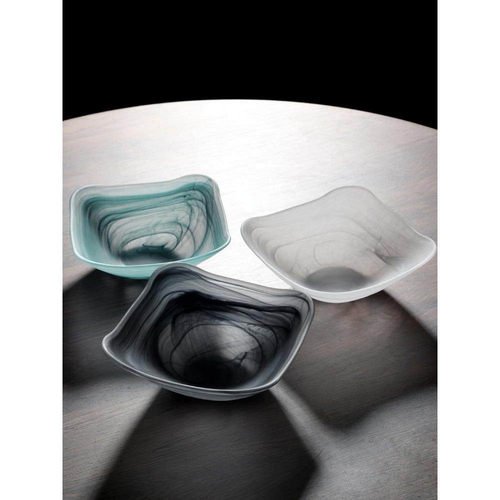 轻奢云雾玻璃水果盘碗碟套装盘子高级感沙拉碗高颜值西餐盘餐厅用,餐饮具,碗,淘宝优惠券,粉丝福利购,淘宝优惠卷