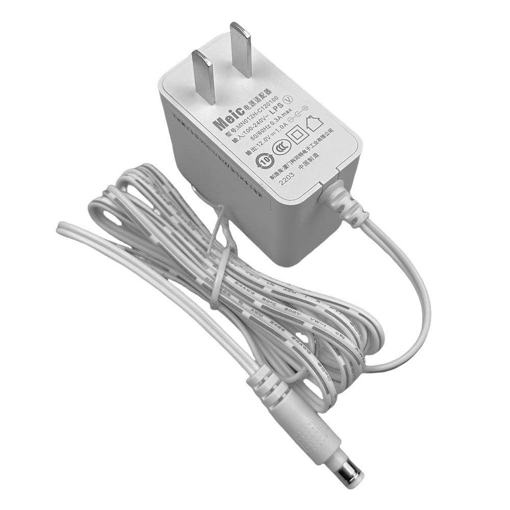 原装中国电信移动联通12V1A白色无线路由器WIFI光猫电源适配器