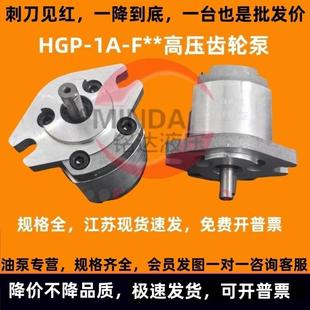 F2R F6R齿轮泵F1R F3R F4R F8R锯床数控车床液压油泵L HGP F5R