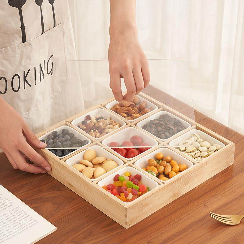 日式网红款竹木托 托盘九宫格火锅店餐具碗碟木质盘分格托 托盘蔬,餐饮具,果盆/果盘/果篮,淘宝优惠券,粉丝福利购,淘宝优惠卷
