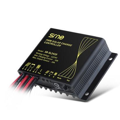 SRNE硕日SR-SL2410 12V/24V 10A20A太阳能充放电路灯控制器锂电池