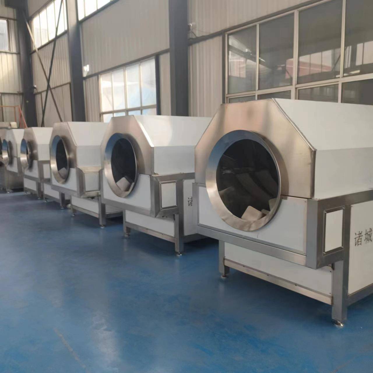 大米芝麻电磁炒货机全自动五谷杂粮炒货机不锈钢滚筒电炒锅